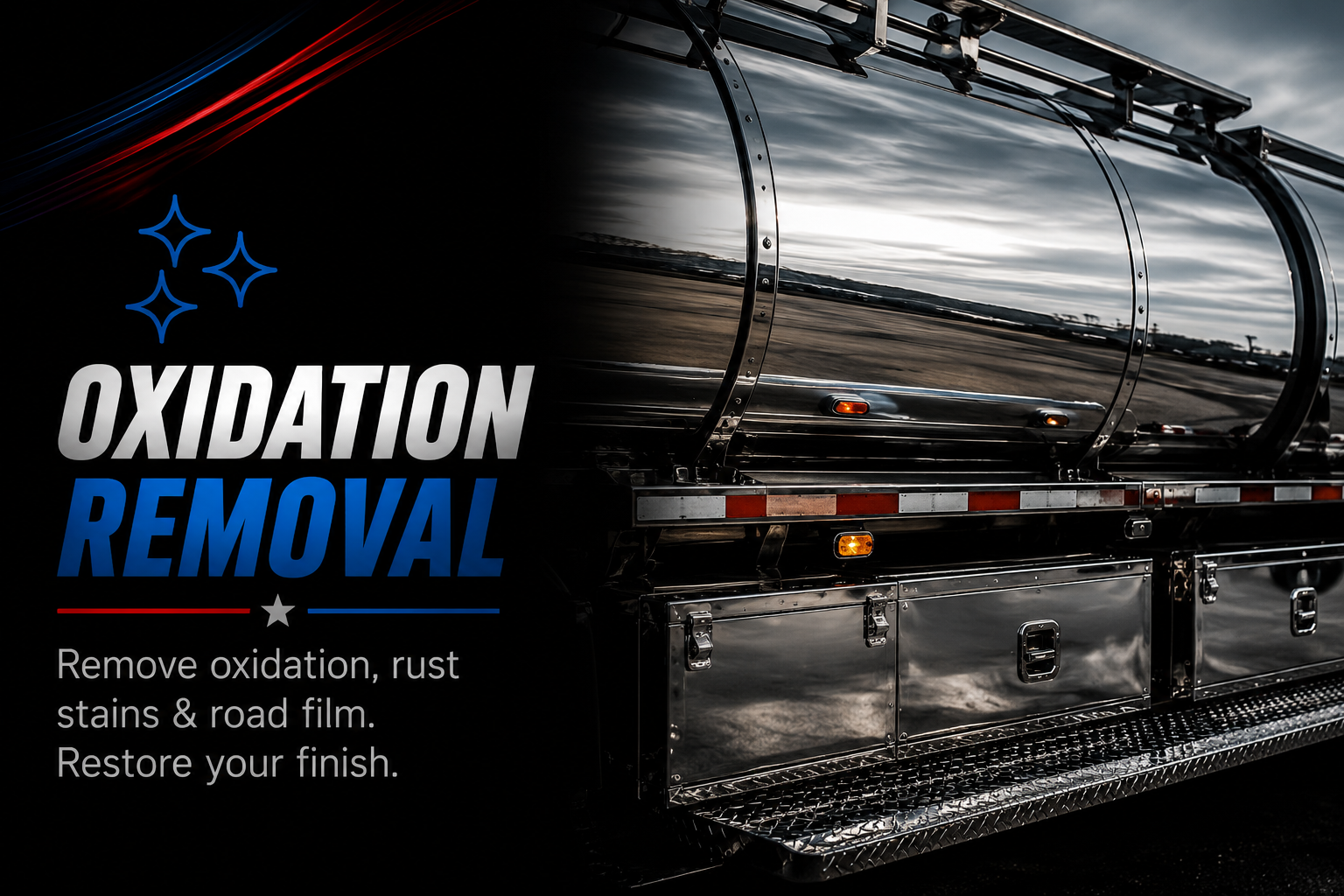Oxidation removal service restoring faded and weathered vehicle surfaces